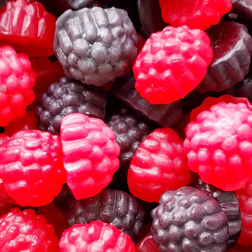 Blackberries and Raspberries