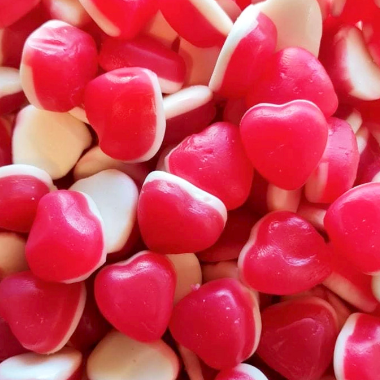 Filled Strawberry Hearts